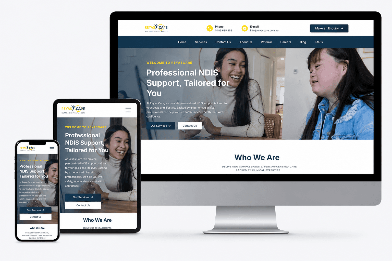 ndis website design